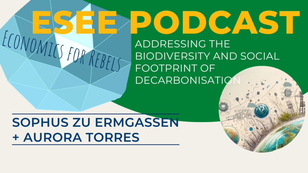 addressing the biodiversity and footprint of decarbonisation esee podcast